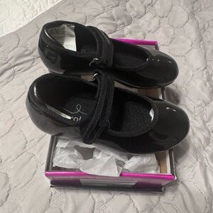 Revolution Dancewear Black Patent Tap Shoes